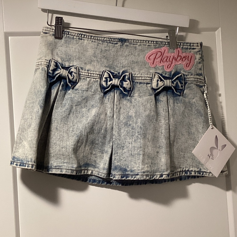 PLAYBOY Denim Skirt‎